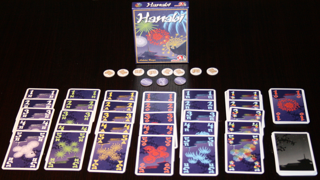 Hanabi Kartenspiel 