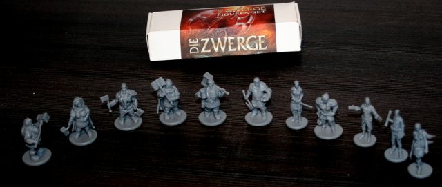Zwerge und Menschen Miniaturen