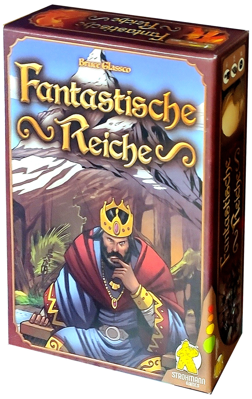 ab 10+ Kartenspiel Familienspiel Fantastische Reiche Strohmann Games 