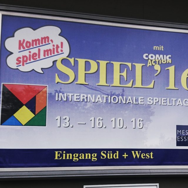 Messebericht Internationale Spieltage Essen 2016